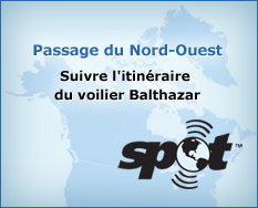 Suivez le Passage du Nord-Ouest par GPS  partir de l't 2012
